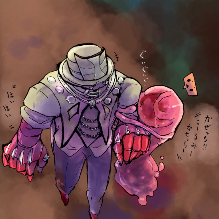 2girls, artist_request, bukubukuchagama, chains, gauntlets, hat, holding_arm, icon