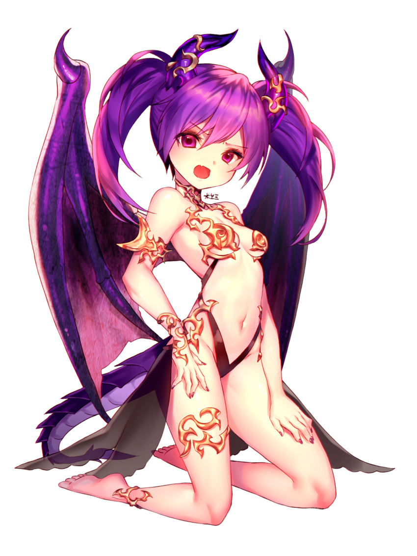 >:o, 1girl, :o, aisha_(elsword), anklet, armlet, armor, bangs