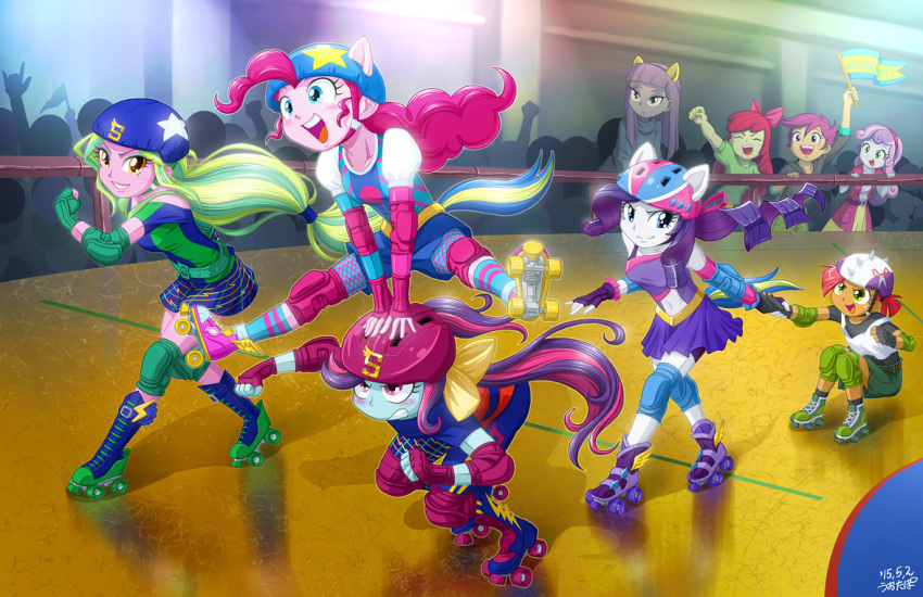 6+girls, apple_bloom, babs_seed, lemon_zest, maud_pie, multiple_girls, my_little_pony, my_little_pony_equestria_girls