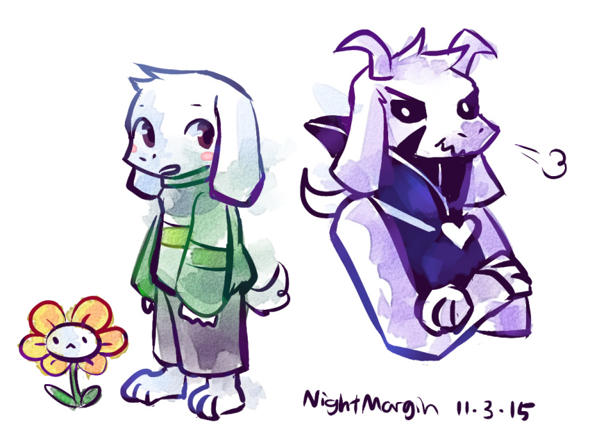 2015, adult, artist_name, asriel_dreemurr, asriel_dreemurr_(god_of_hyperdeath), black_sclera, caprine, crossed_arms