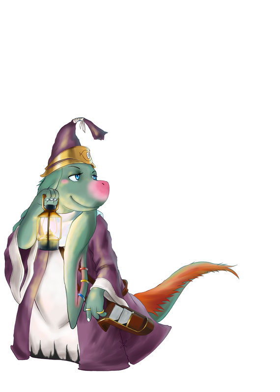 ezel_berbier, final_fantasy, final_fantasy_tactics_advance, fur, nu_mou, robe, sachiryu_yuki, smile, solo, tail