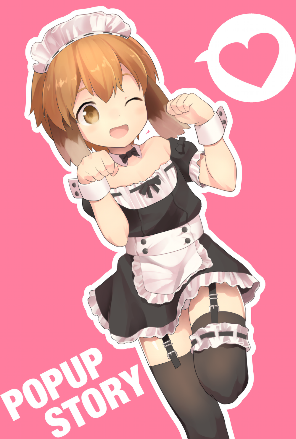 1boy, alternate_costume, animal_ears, blush, bow, bowtie, brown_eyes, brown_hair