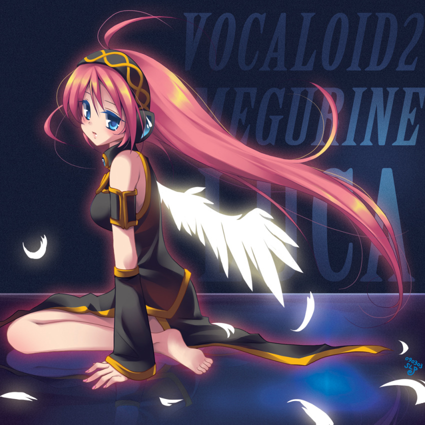 feet, megurine_luka, slp, soles, vocaloid, wings
