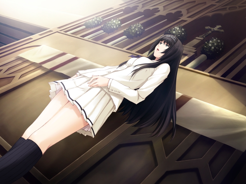 bow, dutch_angle, frills, game_cg, hairband, innocent_grey, kara_no_shoujo, long_hair