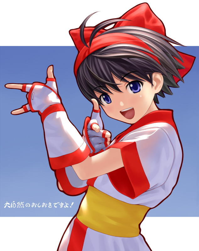 \m/, bang, bishoujo_senshi_sailor_moon, black_hair, blue_eyes, cosplay, finger_gun, fingerless_gloves