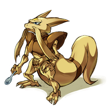 kadabra, no_humans, pokemon, seiryu_keita, solo, spoon