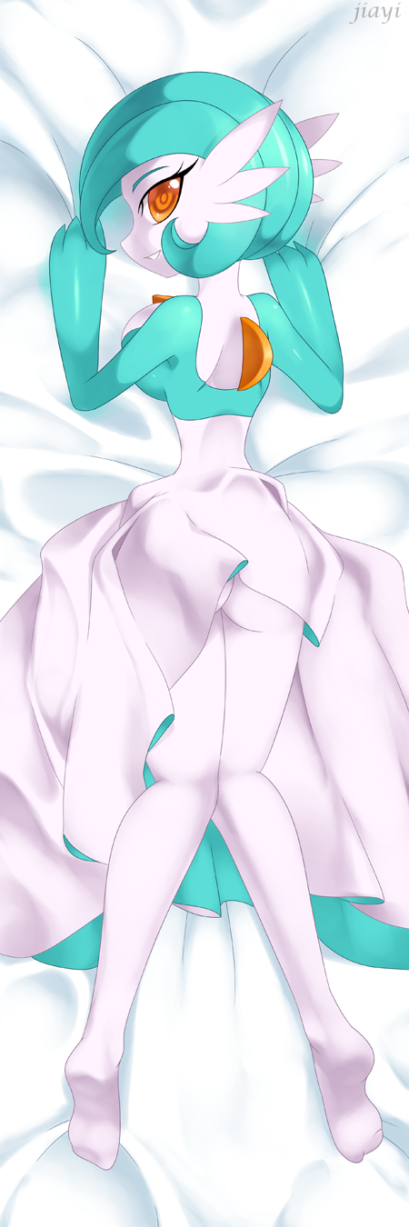 artrica, dakimakura, gardevoir, nintendo, orange_eyes, pokemon