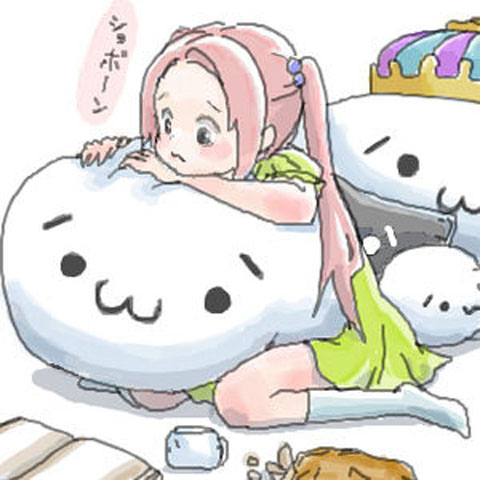 1girl, :3, black_eyes, blush, book, brown_hair, child, crown
