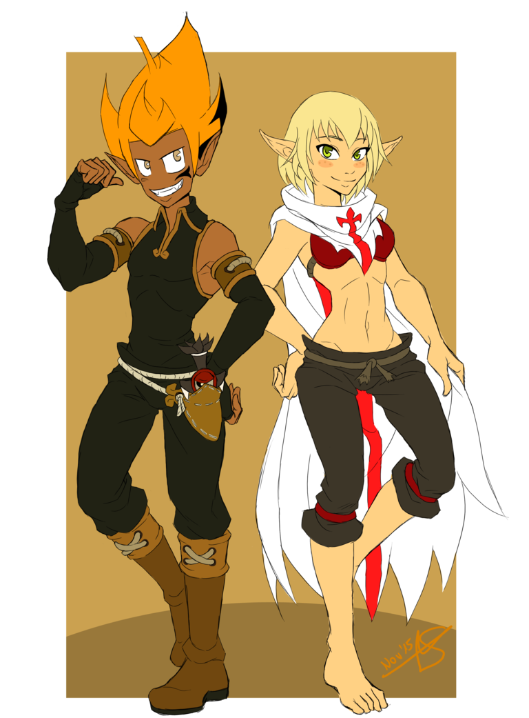 1boy, 1girl, barefoot, black_clothes, blonde_hair, boots, bra, cape
