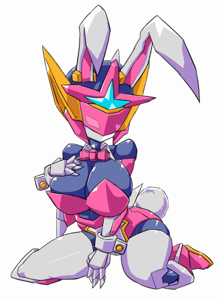 breasts, cleavage, huge_breasts, marokko_(41evol), robot, robot_girl