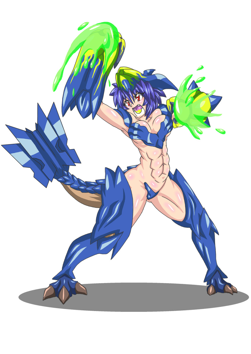 brachydios, breasts, buti-yu, monster_girl, monster_hunter, personification
