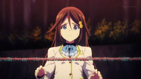 2girls, animated, animated_gif, falling, izumi_reina, limbo, long_hair, multiple_girls