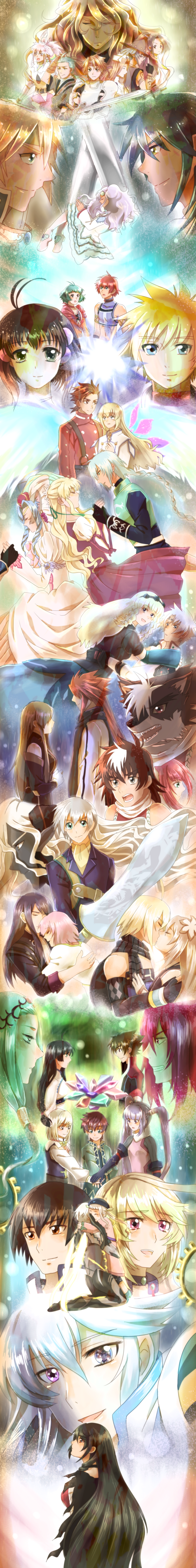 00s, agarte_lindblum, ahoge, animal_ears, aqua_eyes, aqua_hair, arche_klein, armor