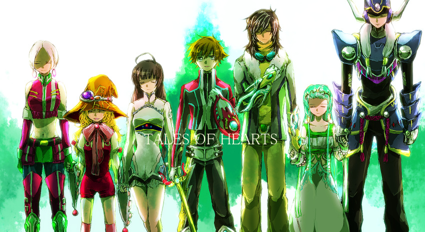 beryl_benito, hisui_hearts, innes_lorenz, kohak_hearts, kunzite, richea_spodune, shing_meteoryte, tales_of_(series)