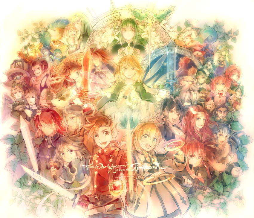 alicia_combatir, altessa_(tales_of_symphonia), anna_irving, botta, character_request, collet_brunel, corrine, dirk, forcystus, genius_sage, kratos_aurion, kvar, lloyd_irving, magnius, martel_yggdrasill, mithos_yggdrasill, noishe, pope_of_tethe'alla, presea_combatir, pronyma, refill_sage, regal_bryant, remiel, rodyle, seles_wilder, sheena_fujibayashi, tabatha_(tales_of_symphonia), tales_of_(series), tales_of_symphonia, vharley, yuan_ka-fai, zelos_wilder