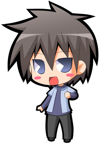 brown_hair, chibi, hayate_no_gotoku!, lowres, male, pac-man_eyes, pacman_eyes, smile
