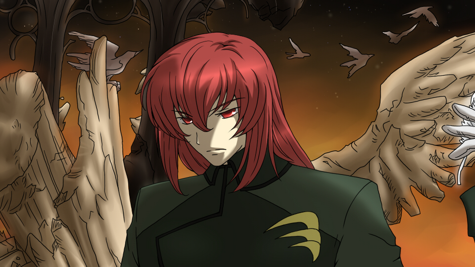 bad_id, bird, bring_stabity, code_geass, gundam, gundam_00, innovator, red_eyes