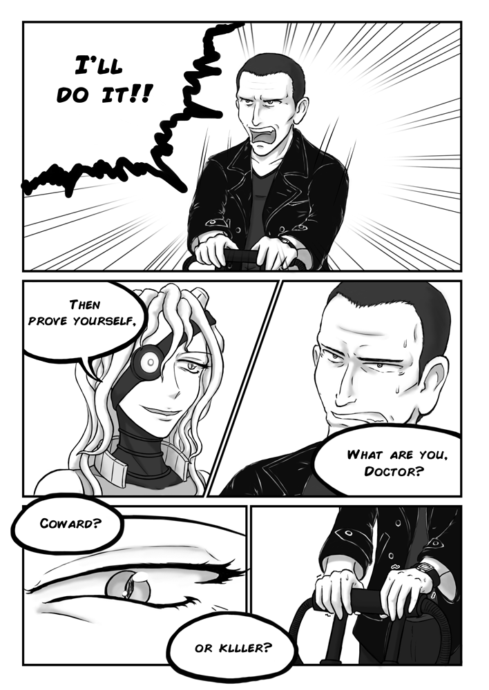 comic, dalek, dalek_emperor, doctor_who, eyepatch, jacket, leather, leather_jacket
