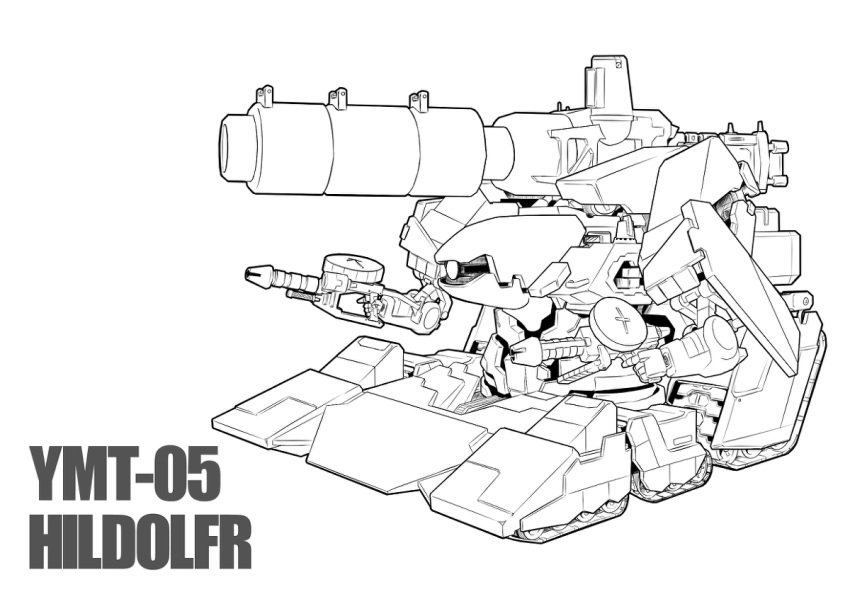 bernard_(zergchu), character_name, gun, gundam, gundam_ms_igloo, hildolfr, holding, holding_weapon