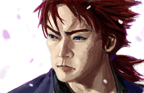 1boy, arc_the_lad, arc_the_lad_ii, cojibou, male_focus, pixiv_manga_sample, short_hair, solo