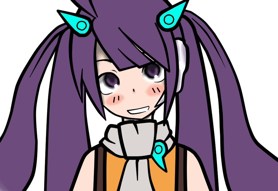 1girl, acyo, smile, tone_rion, vocaloid