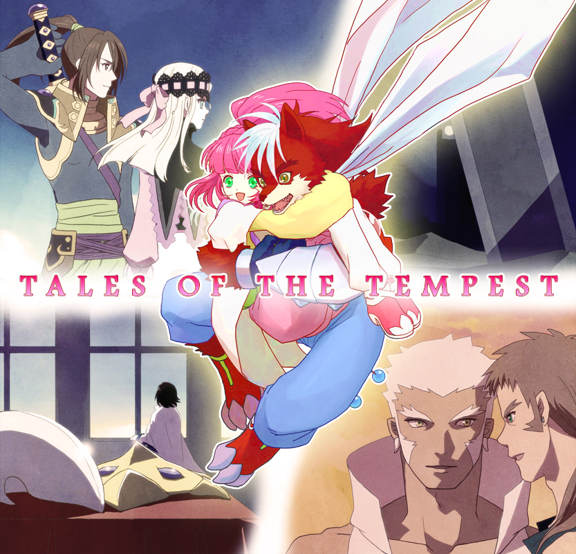 arria_ekberg, caius_qualls, character_request, forest_ledoyen, lazy_rabbit, lukius_bridges, rubia_natwick, tales_of_(series)
