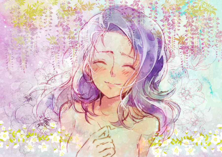 1girl, ame_erika, blue_hair, closed_eyes, gundam, gundam_unicorn, long_hair, loni_garvey