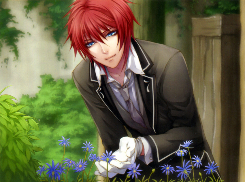 blue_eyes, red_hair, usaba_kagerou, will_(will_o'_wisp), will_o'_wisp