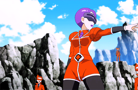 1girl, 3boys, animated, animated_gif, correa_(pokemon), curvy, female, multiple_boys