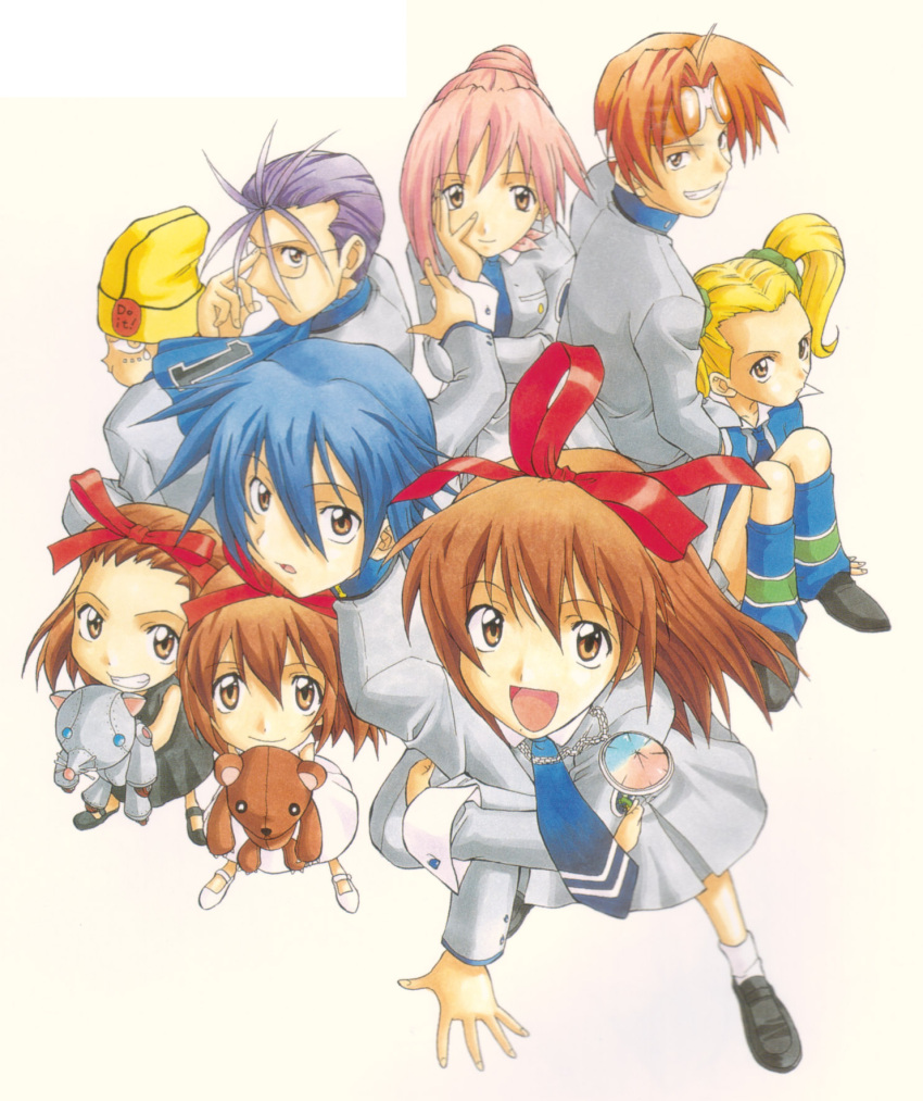 aki_(persona), artist_request, ayase_yuka, character_request, inaba_masao, kido_reiji, kirishima_eriko, mai_(persona)
