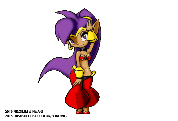 animated, animated_gif, bouncing_breasts, breasts, cleavage, dancing, dark_skin, looking_at_viewer