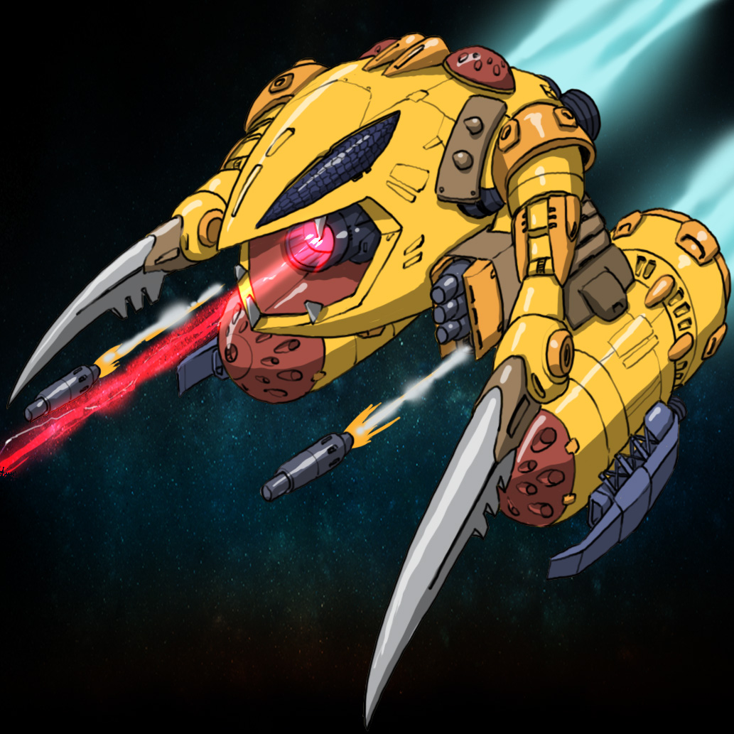 beam, firing, gundam, hirodango, mecha, missile, mobile_suit_gundam, space