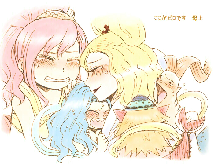 2girls, 3boys, brother_and_sister, brothers, family, fishman_island, fukaboshi, manboshi