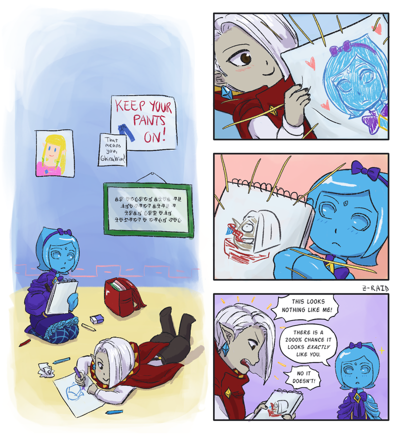 1boy, 1girl, fi, ghirahim, pointy_ears, the_legend_of_zelda, the_legend_of_zelda:_skyward_sword, white_hair