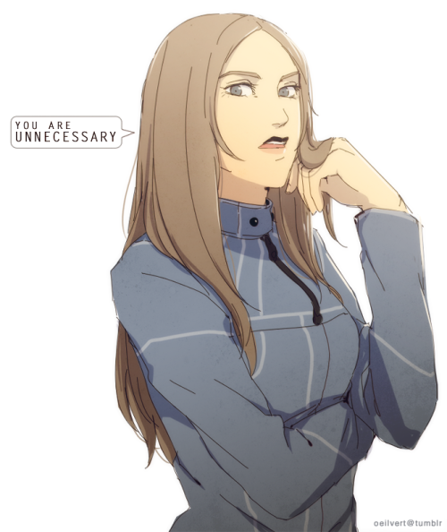 1girl, brown_hair, hayasaka_chiaki, lips, looking_at_viewer, shin_megami_tensei, shin_megami_tensei_iii:_nocturne