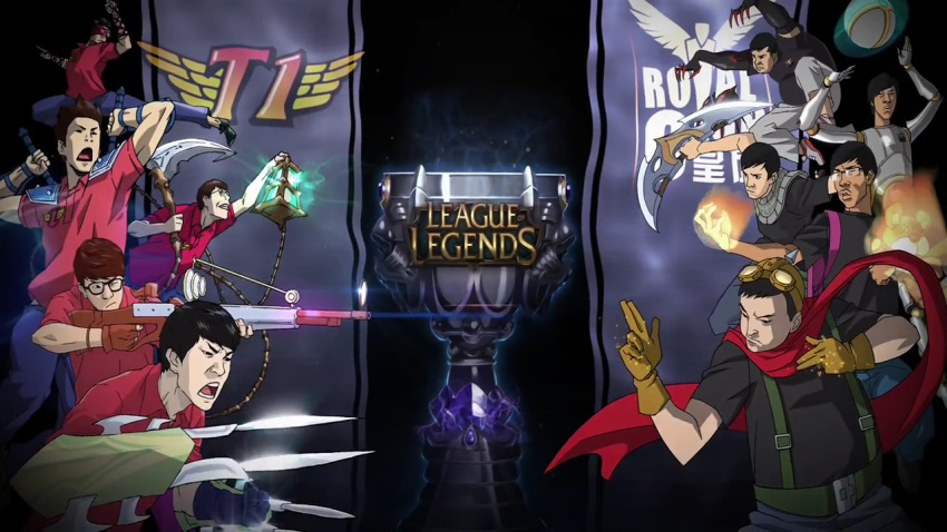 6+boys, ackerman, annie_hastur, bengi_(gamer), black_gloves, black_hair, brown_gloves, brown_hair