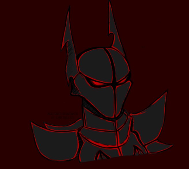 1girl, armor, bat, chaos, dark, dark_persona, nocturne_krumenker, original