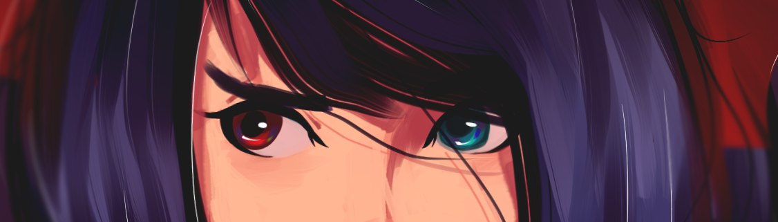 black_hair, grey_eyes, nocturne_krumenker, original, red_eyes