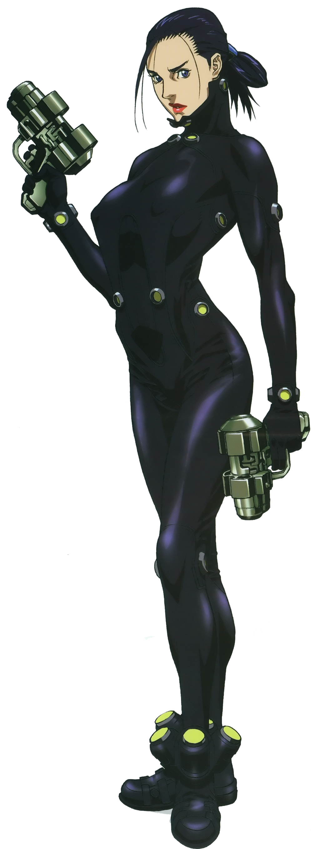 00s, 1girl, blue_eyes, blue_hair, bodysuit, braid, breasts, female