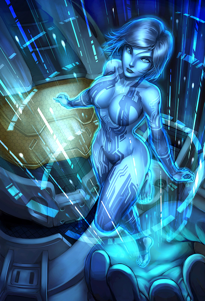 1boy, 1girl, armor, barefoot, black_hair, black_skin, bob_cut, breasts