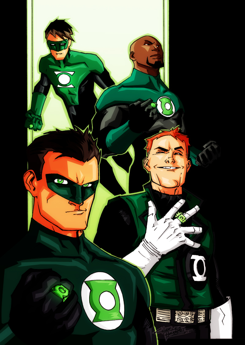 4boys, black_hair, bodysuit, dark_skin, dc_comics, flying, gloves, gradient