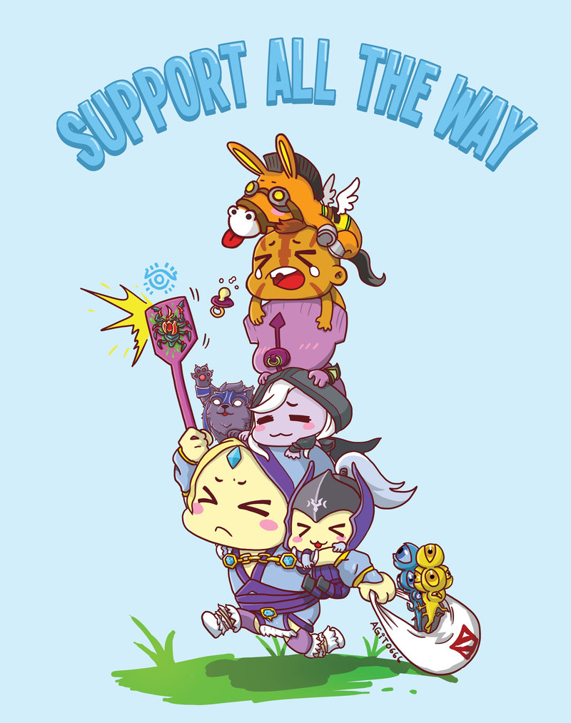 agito666, anti-mage_(dota_2), courier_(dota_2), defense_of_the_ancients, dota_2, faceless_void, luna_(dota_2), rylai