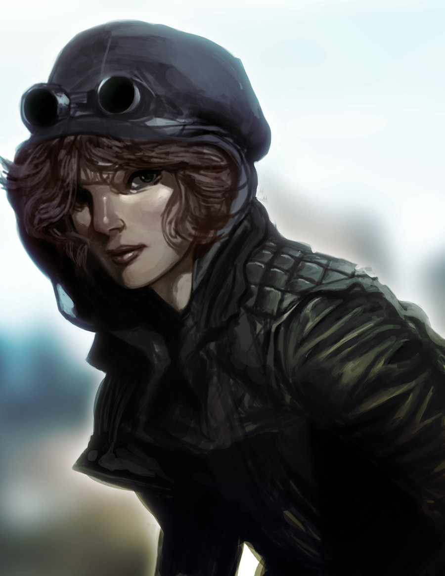 1girl, batman_(series), catwoman, dc_comics, goggles, gotham, gradient, gradient_background