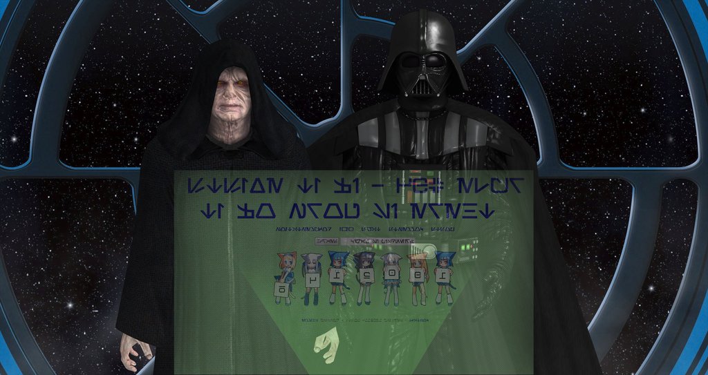 2boys, darth_sidious, darth_vader, gelbooru, multiple_boys, space, star_wars