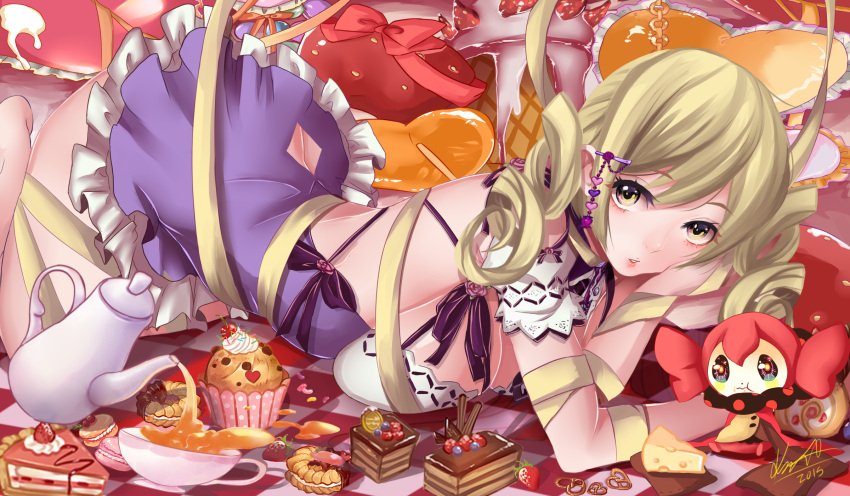 1girl, blonde_hair, breasts, character_request, highres, katrina_lynn, looking_at_viewer, tagme