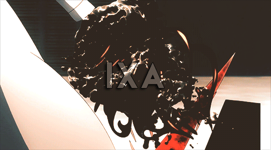 animated, animated_gif, arima_kishou_(tokyo_ghoul), eto_(tokyo_ghoul), fighting, ixa, monster, shield, spear, tokyo_ghoul, trench_coat, white_hair