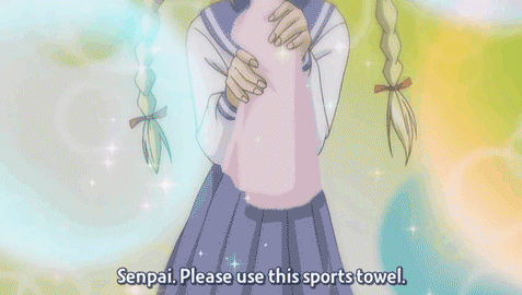 1girl, animated, animated_gif, blonde_hair, blush, braids, cosplay, hayate_no_gotoku!