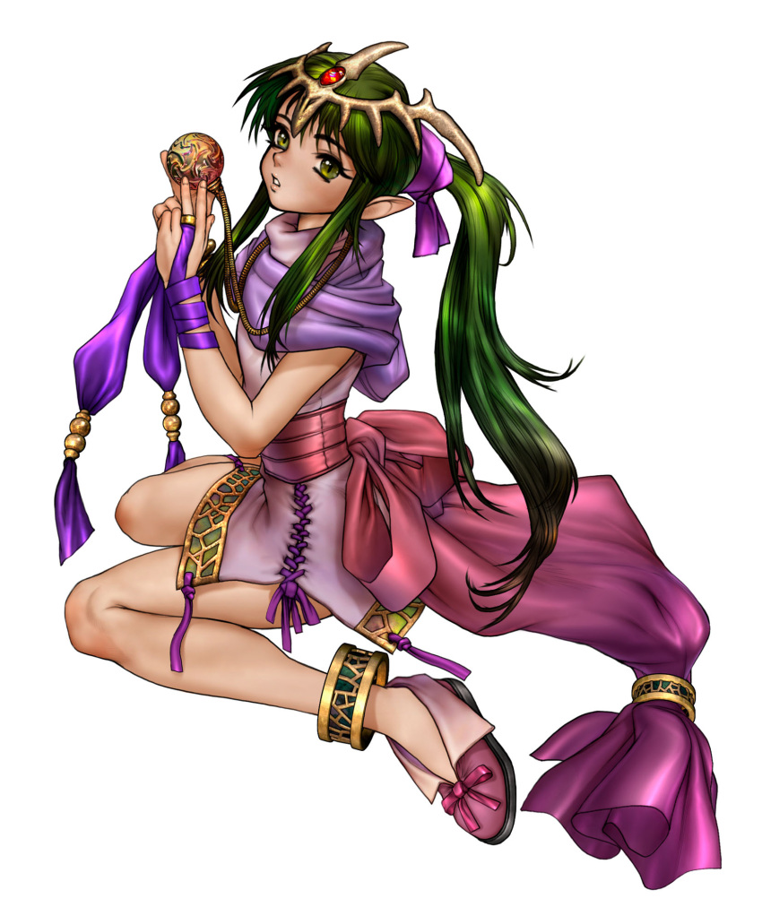 1girl, absurdres, anklet, chiki_(fire_emblem), female, fire_emblem, fire_emblem:_mystery_of_the_emblem, fire_emblem_mystery_of_the_emblem