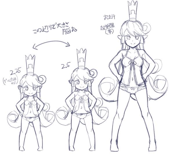 character_sheet, charlotta_(granblue_fantasy), chart, child, crown, granblue_fantasy, growth, harbin
