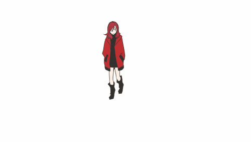 2girls, animated, animated_gif, hat, hoshizora_rin, long_hair, love_live!_school_idol_project, lowres